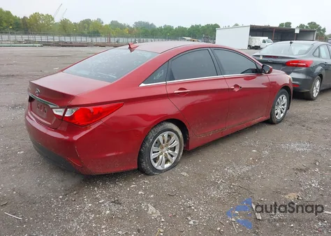 2014 Hyundai Sonata Gls из США, поврежденный, VIN 5NPEB4AC8EH875739
